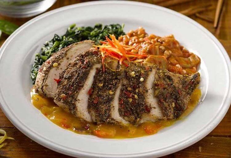 Jerk Spiced Chicken with Mango Chutney